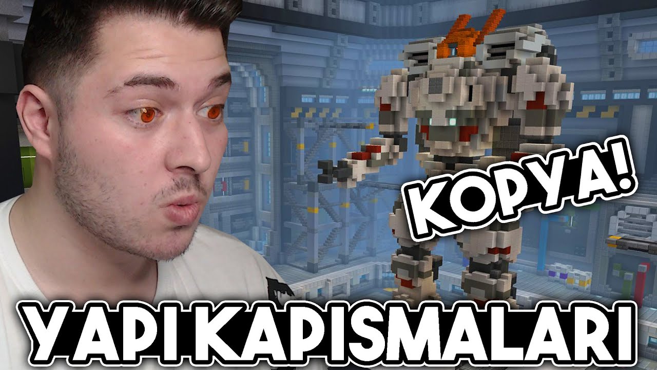 KOPYA ÇEKEREK KAZANDIM!!! | Yapı Kapışmaları [Just Build] | Minecraft