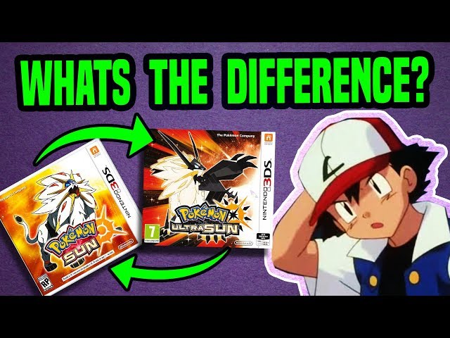 Pokemon Ultra Sun & Moon: Version Differences Guide