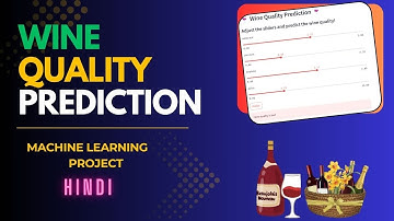 Wine Quality Prediction Using Machine Learning || Machine Learning Project || AI Model Using  Python