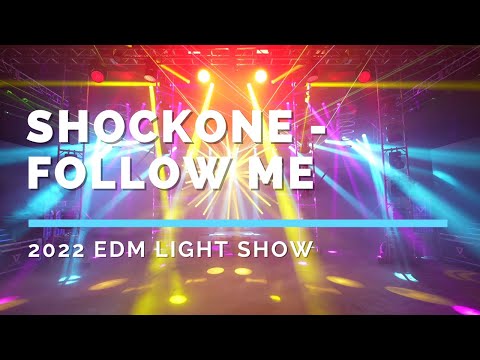 Shockone Follow Me - 2022 Edm Drum x Bass Light Show