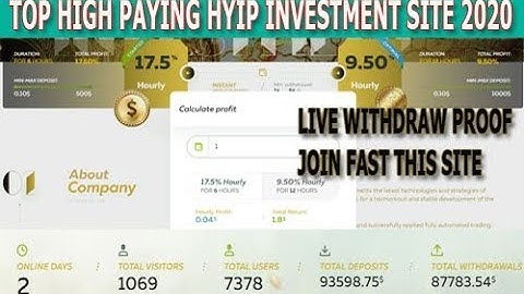 Live Withdraw Proof Coingoldspot||New Hourly Paying Hyip Investment Site Launched 2020 in hindi/Urdu