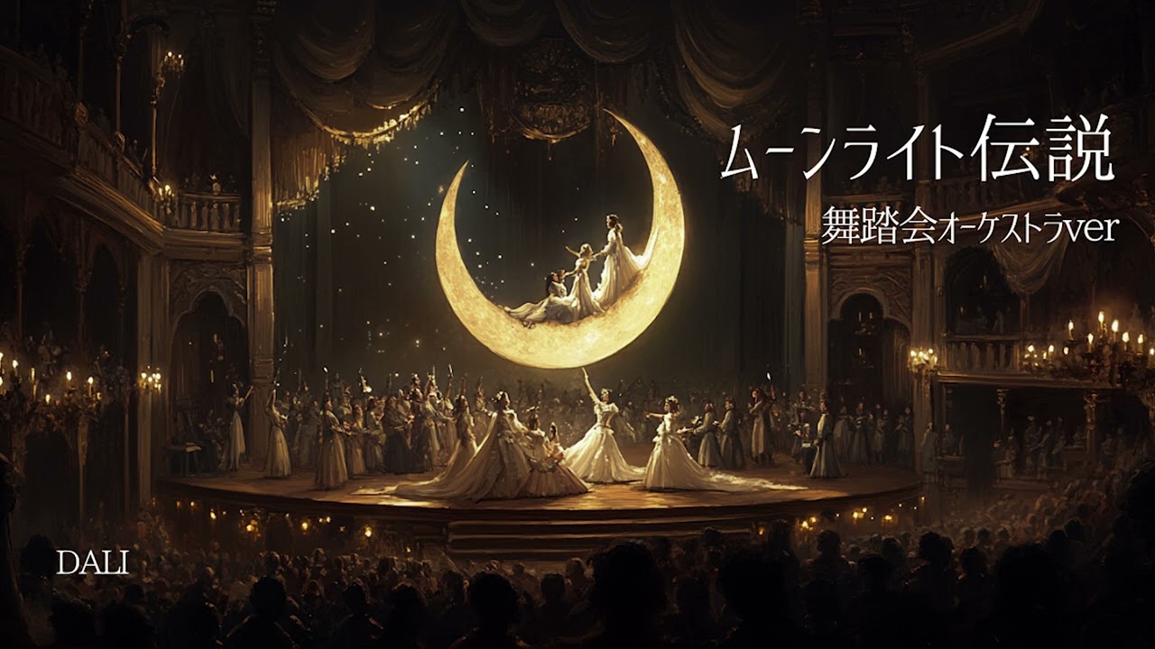 ムーンライト伝説【舞踏会オーケストラver】美少女戦士セーラームーン - DALI - AI COVER