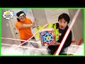 Spy Ryan vs Robot Daddy for the Mystery Safe pretend play!!!