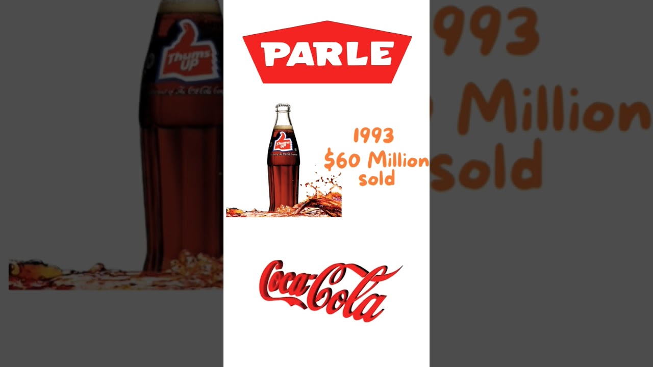 Why Parle sold Thumbs up to coco cola # brand # CEO# market strategy