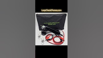 Loop Check® Phones Electrician Continuity Test Phone sets ES001-NB5M with SUPER strong Magnets & 5ft