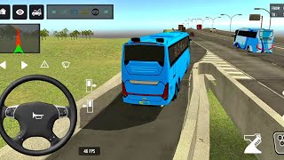 Euro Bus Driving Game PublicTransportation 2024 Indonesia BusSimulator Android Gameplay #86 screenshot 5