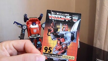 Transformers E-hobby G1 ROADRAGE & CROSSCUT Review