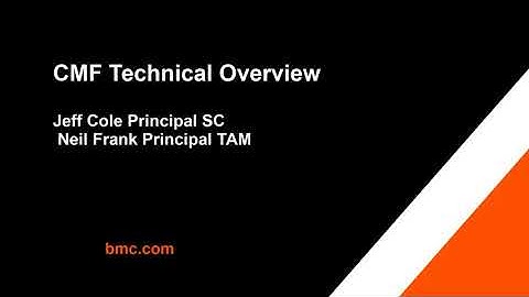 MainView - CMF Product overview