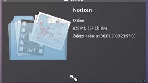 Mac OS X Snow Leopard X-ray folder