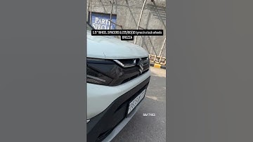 1.5”inch WHEELS SPACERS IN BREZZA modified alloy wheels #automobile #wheelspacers #alloywheels