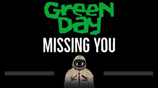 Green Day • Missing You (CC) 🎤 [Karaoke] [Instrumental Lyrics] Resimi