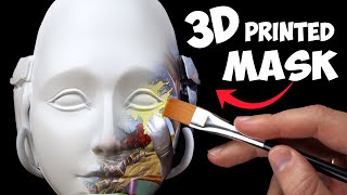 I customised a 3D PRINTED FACE... it was AMAZING