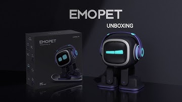 AI EMO Robot Desktop Pet Unboxing | Living Ai