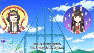 Azur Lane Bisoku Zenshin:Nagato and mutsu rollercoaster moment