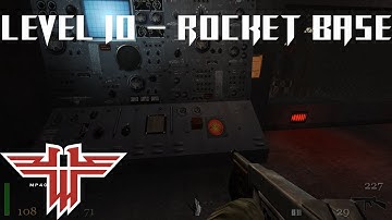 Return to Castle Wolfenstein [PC] Walkthrough - Level 10 - Rocket Base - No Commentary