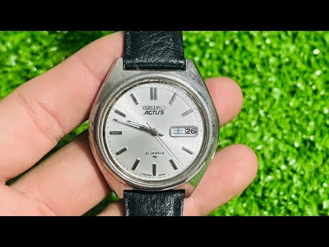 Seiko 5 Actus 21 jewels japan(đã bán rồi) - YouTube