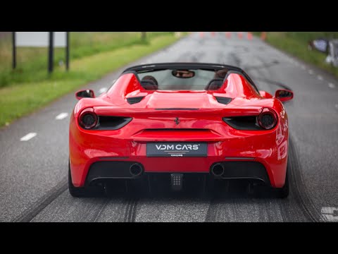 ferrari-488-gtb-with-akrapovic-exhaust---revs-&-accelerations-!