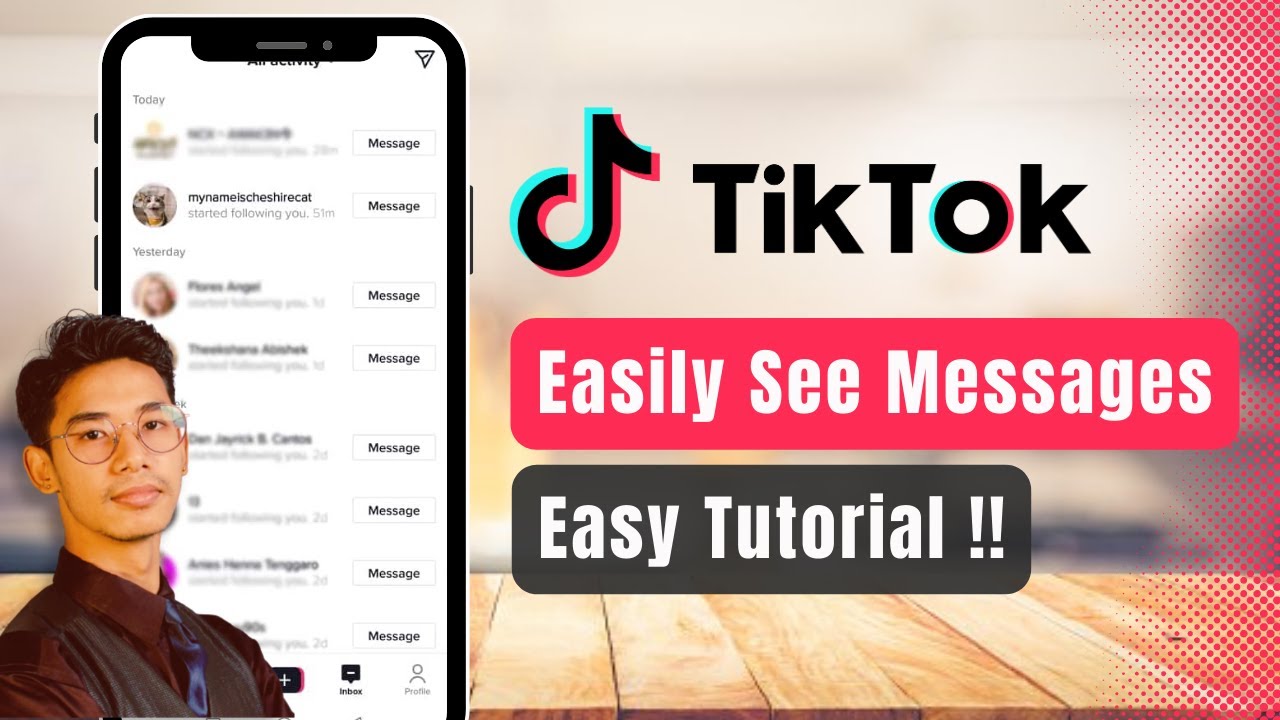 How To See Messages On TikTok YouTube
