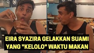 Eira Syazira Gelak Kuat Bila Azad Jazmin 'BUAT HAL' Masa Makan