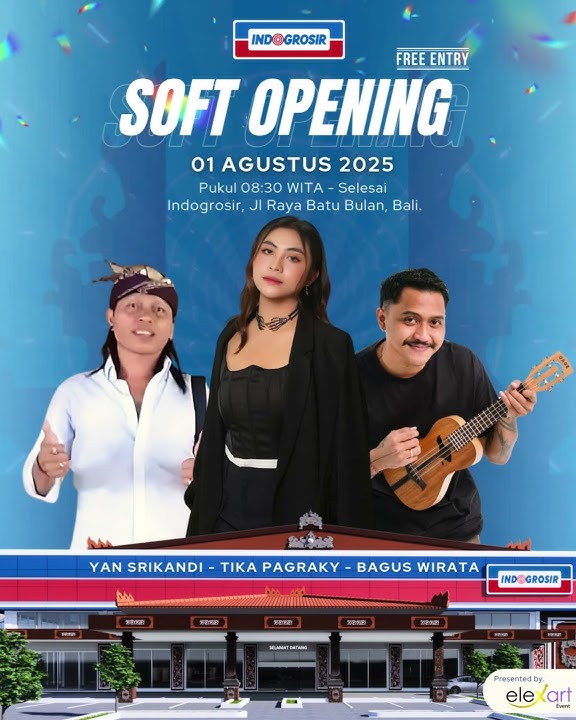 Soft opening indogrosir  Bali | 1 Agustus 2025 #balievent