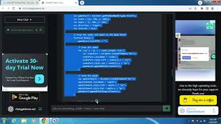 Creating Game with Chat GPT | Snake apple game create using chat gpt |AI | |HTML| #chatgpt #gameplay screenshot 5