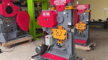 Multifunctional Cutting & Punching Machine  || Angle Cutting Machine #RH10 #MultifunctionalMachine