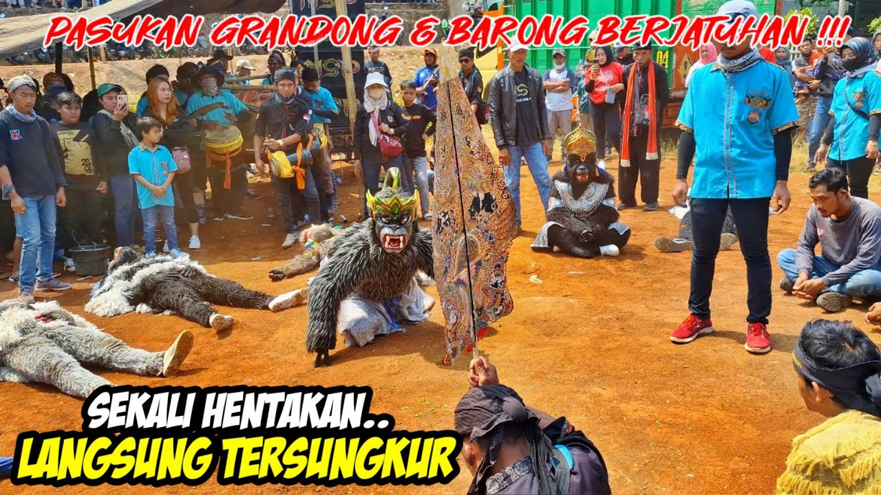 KEHEBATAN PAWANG PAK ASEP❗️❗️BARONGAN KUDA LUMPING LANGSUNG TERSUNGKUR SEMUA 💥 MSP DI MAJALAYA
