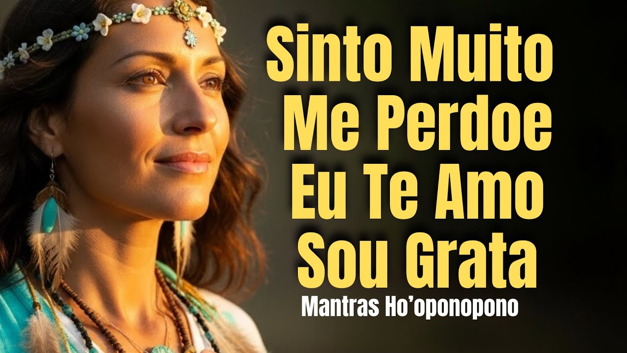 Música Mantra Ho’oponopono – Sinto Muito, Me Perdoe, Eu Te Amo, Sou Grata