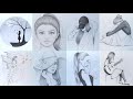 8 ides faciles de dessin de fille partie 1  tutoriels de croquis au crayon  vidos artistiques