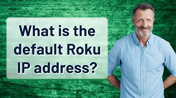 What is the default Roku IP address?