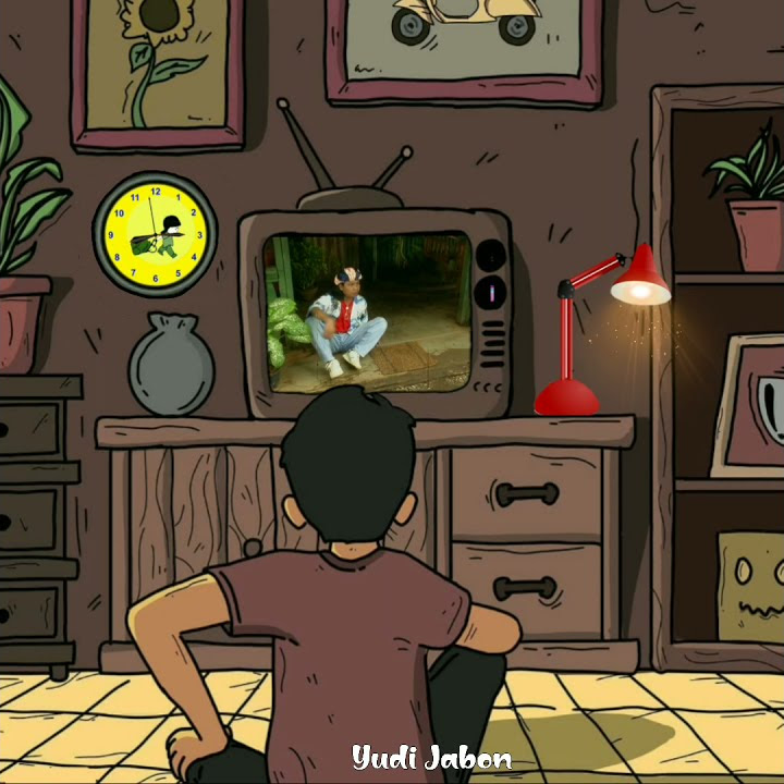 Story WA Animasi || Nonton TV (Bang Mandra Ngedumel Aje)