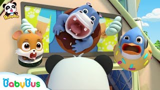 سوبر باندا ينقذ الأصدقاء | كرتون الاطفال | رسوم متحركة | تعليم الصينية | بيبي باص | BabyBus Arabic