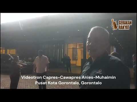 Videotron Anies-Muhaimin di Gorontalo