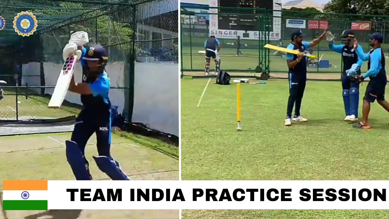 Team India Full Practice Session India VS Srilanka Team India Nets Session. YouTube