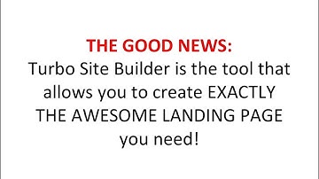 Turbo Site builder Instant  Software in a box