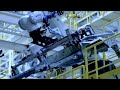 Flythrough of geely auto smart factory automated assembly line