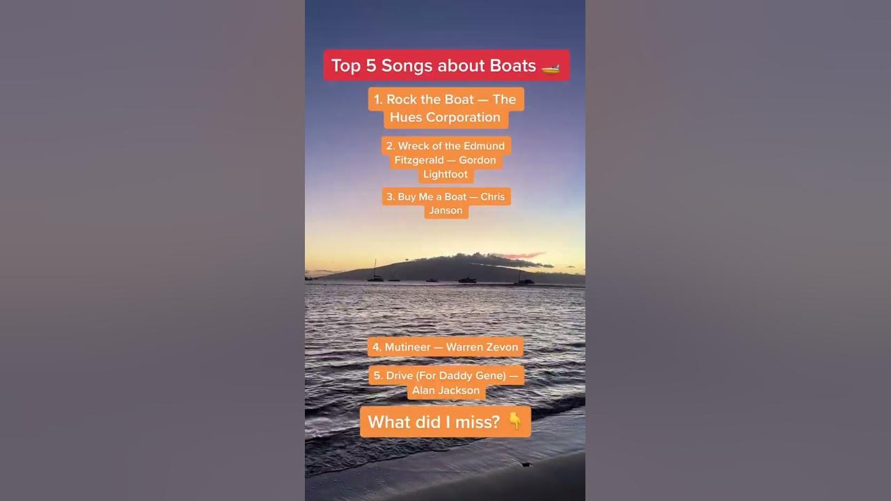 Top 5 Songs About Boats
