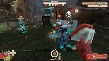 Tf2 MvM: Osmium Ordinance Downpour - (Adv) Wet Wreckage (5 waves) with stasis shock medic