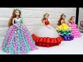 AMAZING! 5 Beautiful ribbon dolls idea | Doll decoration with ribbon