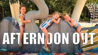 A Fun Afternoon Out With Our 3-Year-Old Triplets | San Antonio