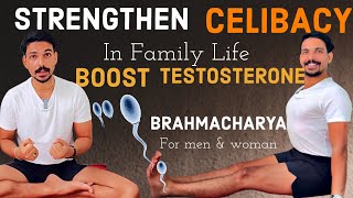 TESTOSTERONE BOOSTER | STRENGTHEN CELIBACY | BRAHMACHARYASANA | ​⁠​⁠ @prashantjyog