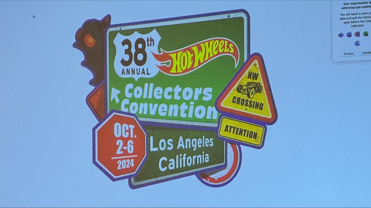 Hot Wheels Convention 2025 Special Set ② Hot Wheels 2025 Sneak Peeks Presentation from the HW