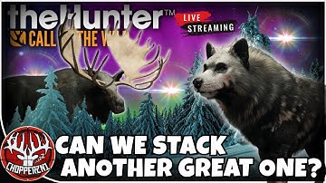 Great One Grinding MOOSE and WOLF!!! The Hunter: Call of the Wild