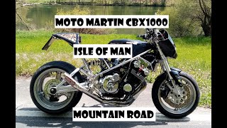 Honda CBX1000 Moto Martin isle of man mountain road, screaming 6 cylinder, best motorbike sound