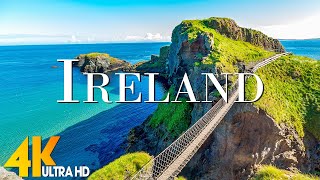 Ireland 4K  Scenic Relaxation Film With Inspiring Cinematic Music and Nature | 4K Video Ultra HD