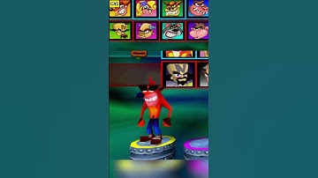 Crash Bash characters   #crashbandicoot