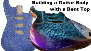 Building a Guitar Body with a Bent Top  Full Time Lapse Build