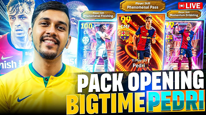 eFootball 25 Mobile BIG TIME & SHOW TIME Spanish League Season's Best Pack Opening | LIVE