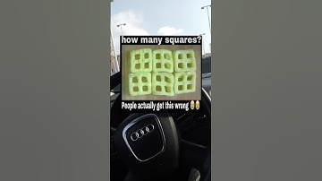how many squares ?#shorts