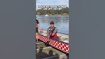 What does your technique look like? Full video on profile ❤️🖤👀 #dragonboat #paddling